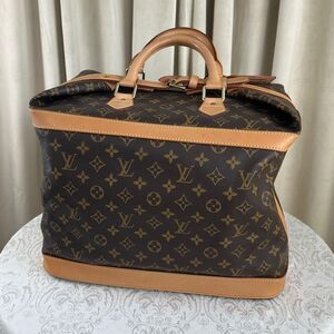 Louis Vuitton Brown and Tan Monogram Cruiser Travel Bag